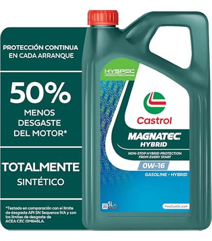 Castrol MAGNATEC HYBRID 0W-20 4L ×2 Castrol MAGNATEC Hybrid 0W-20 Aceite de motor totalmente sintético